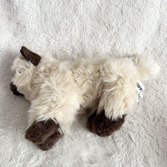 Toys R Us Siamese Cat Realistic Blue Eye Stuffed Animal 9” Plush Brown Tan 2012 - Picture 4 of 8